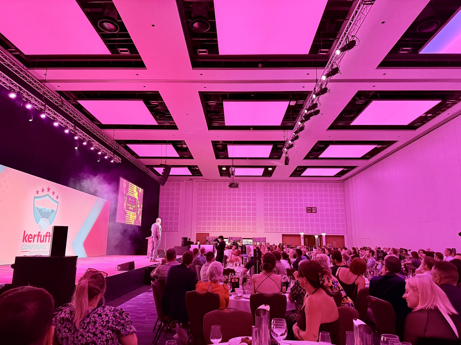 The Kerfuffle Conference 2026 gala dinner and awards at ICC Newport